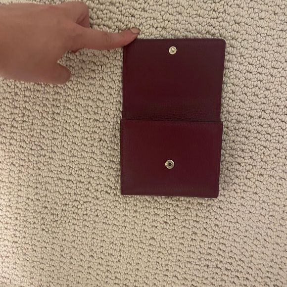 Burgundy Tavy Small Wallet - Picture 5 of 6